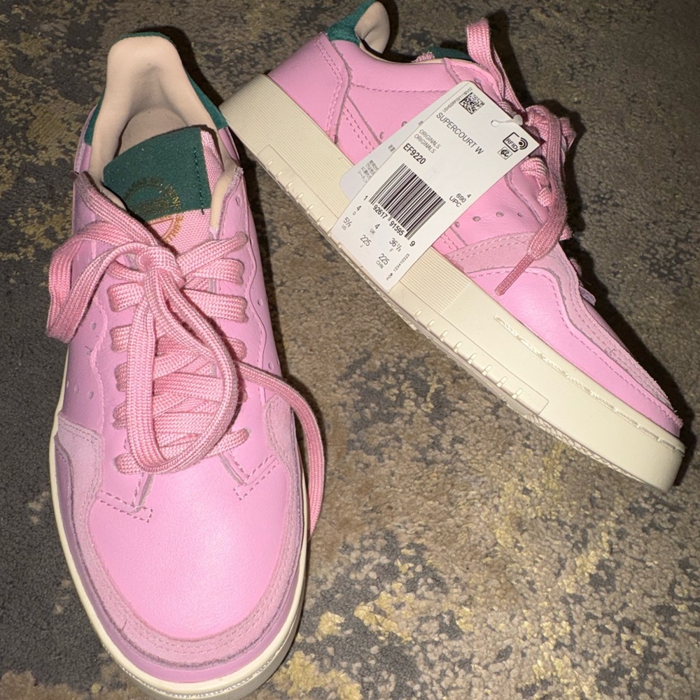 Pink Adidas Supercourt Women's Sneakers
